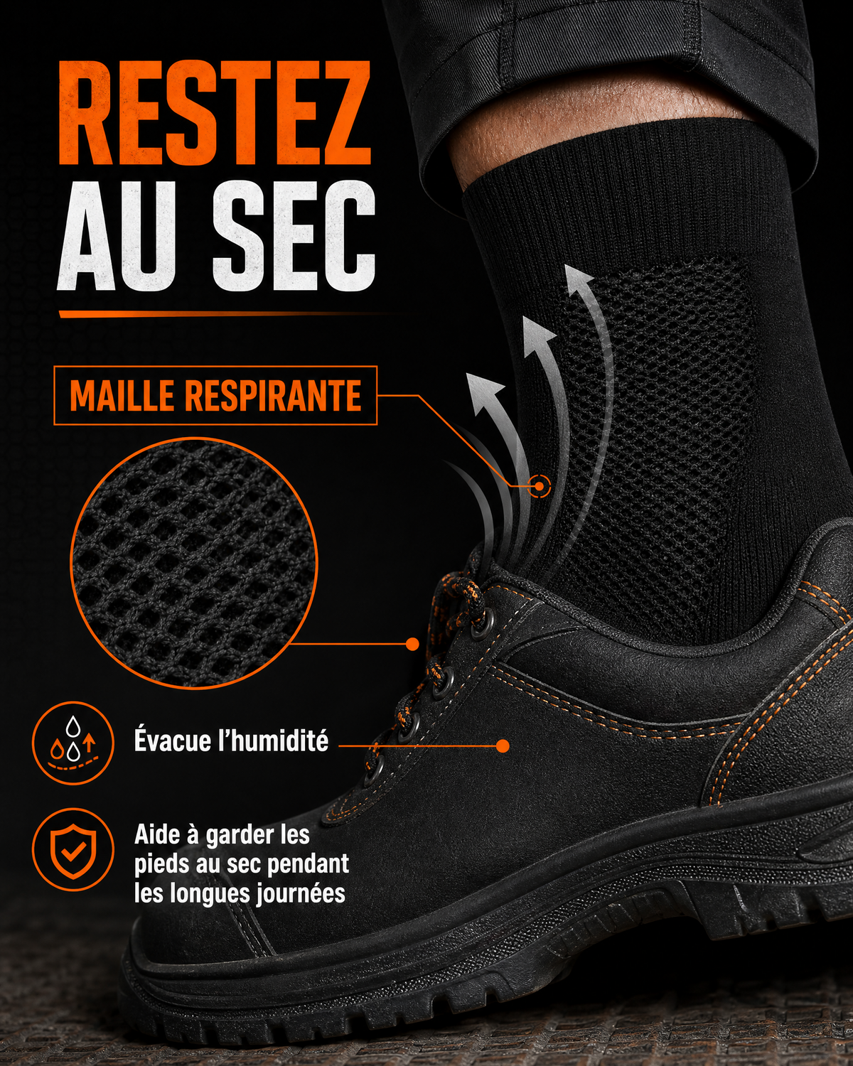 APLOMB™ Chaussettes Confort